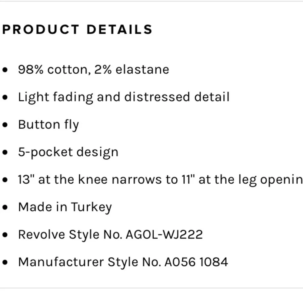 NWT AGolde Riley Hi Rise Straight Crop Progress 30